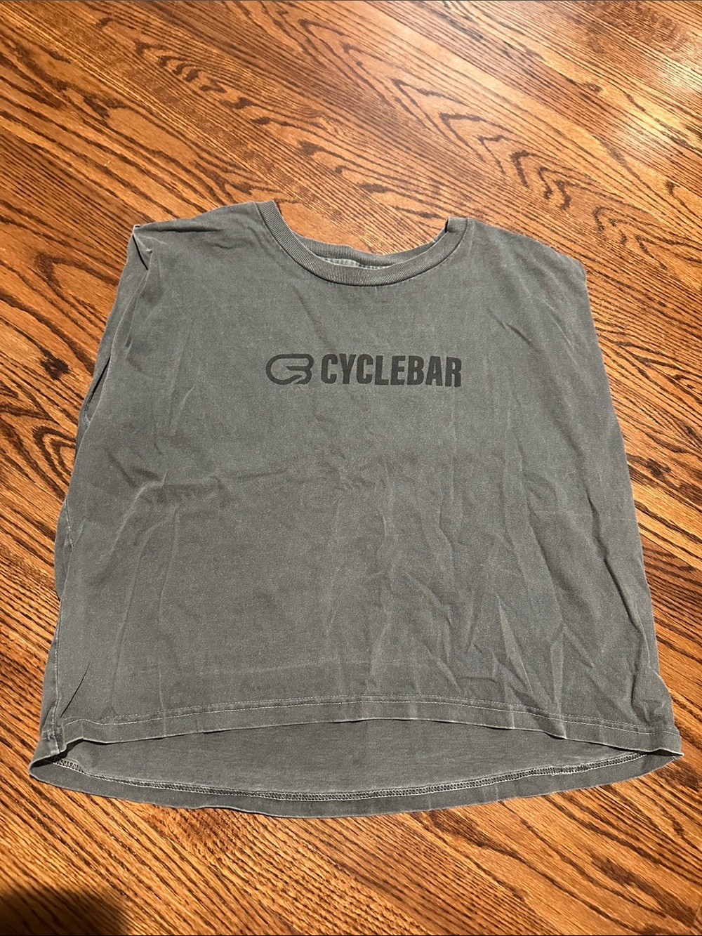 CycleBar Charcoal Logo Muscle Tee